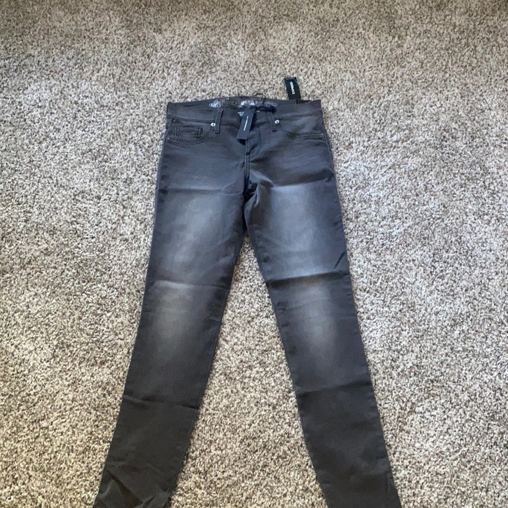 Express Grey Wash Jeans.
